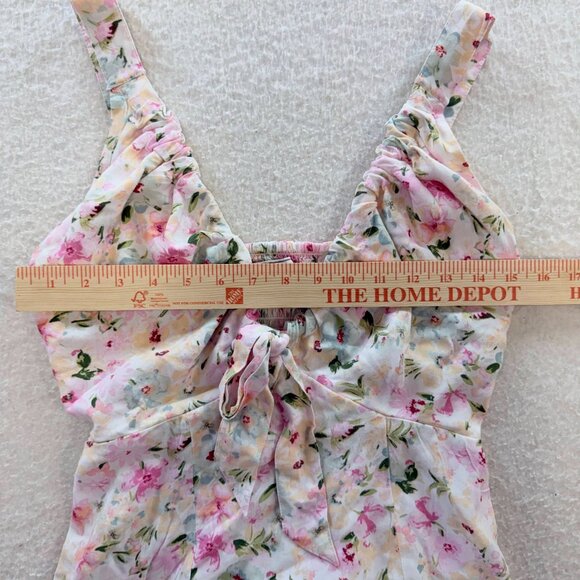 NWT Abercrombie & Fitch Floral Maxi Dress Size Medium - Picture 5 of 7